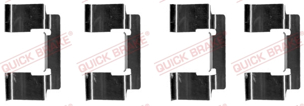 Accessory Kit, disc brake pad